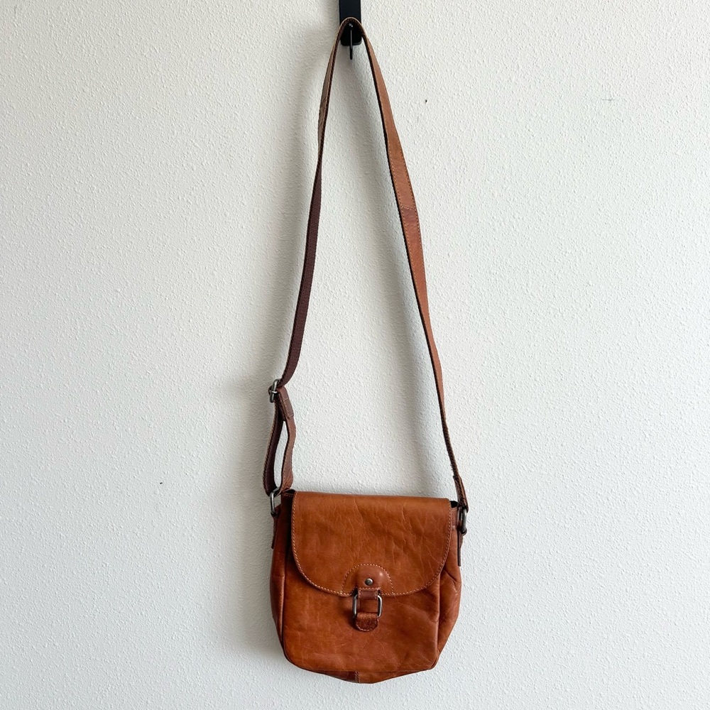 Jack Georges Voyager Saddle Bag in Honey